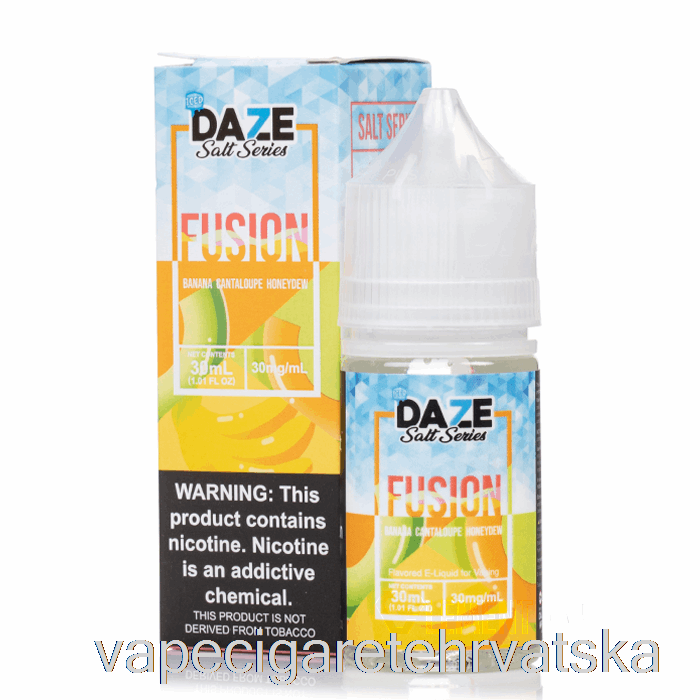 Vape Cigarete Ledena Banana Dinja Honeydew - 7 Daze Fusion Sol - 30 Ml 50 Mg